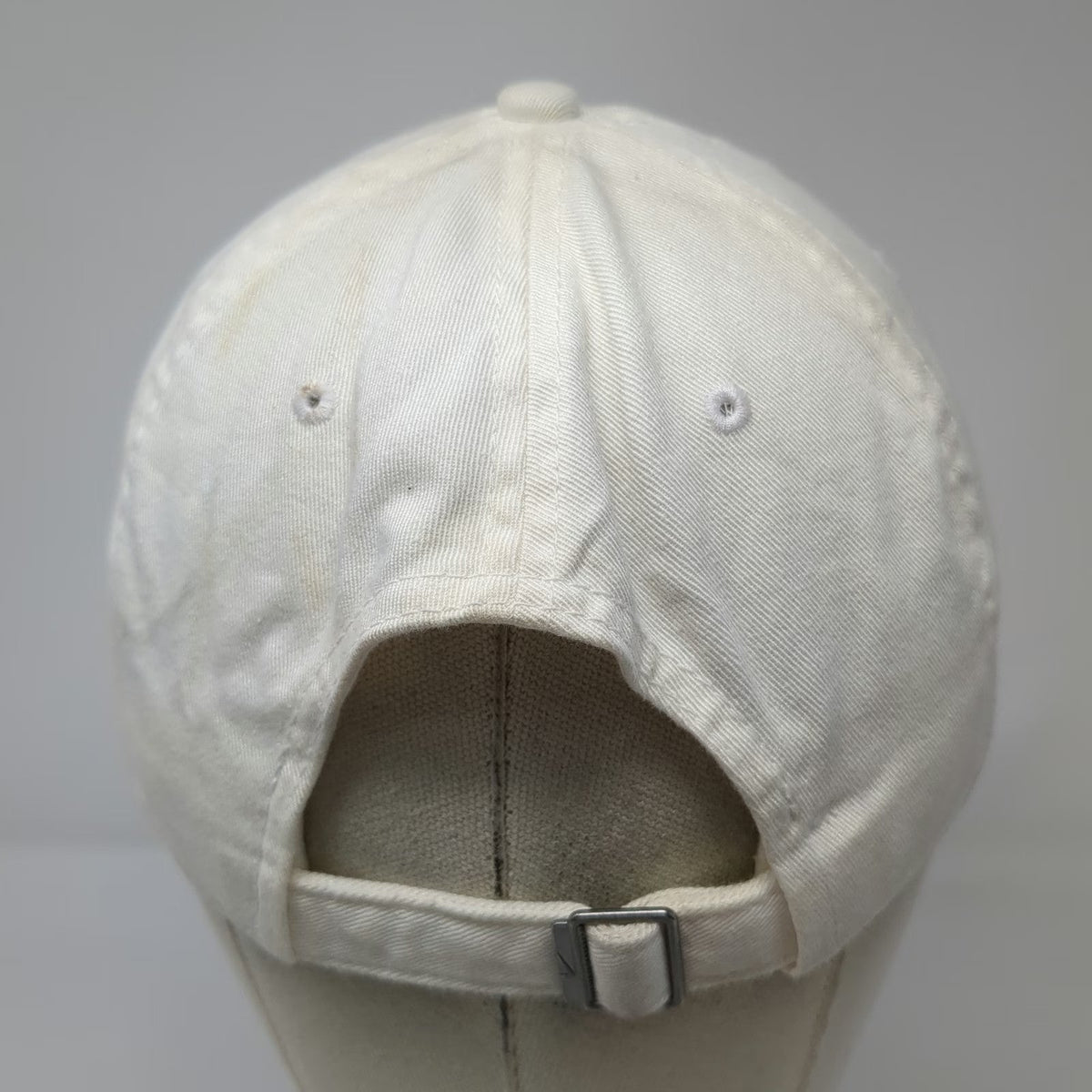 Nike Baseball Cap White One Size AmerisourceBergen MWI Animal Health Swoosh Hat