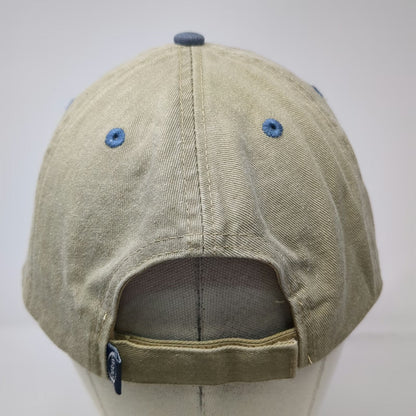 Ouray Sportswear Baseball Cap Beige Blue One Size Wolfeboro Lake Strapback Hat