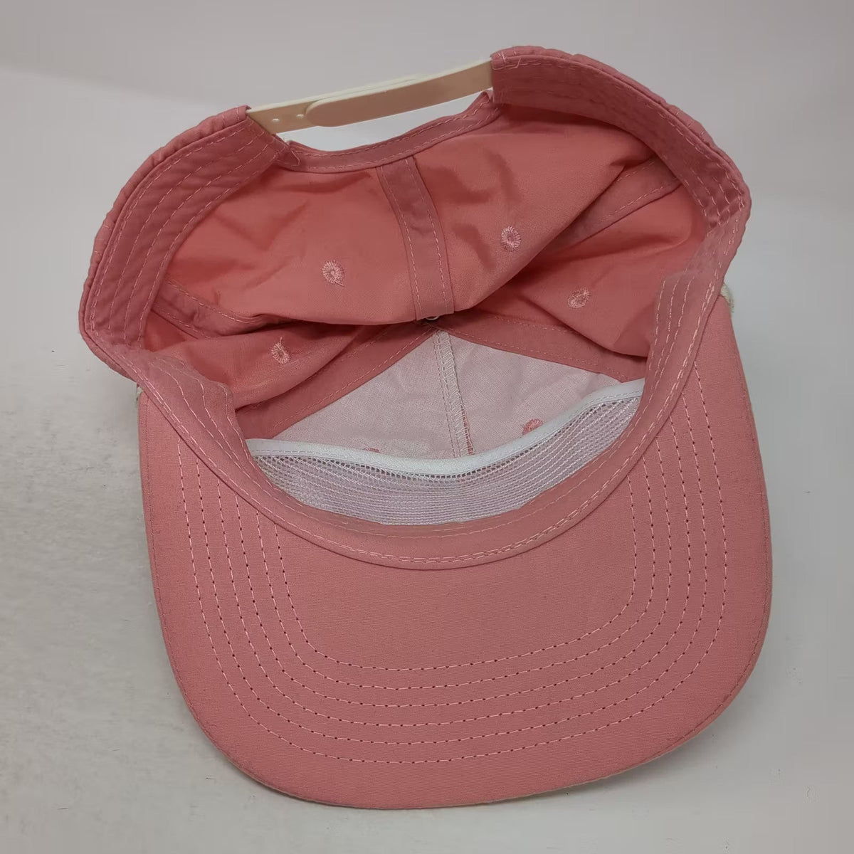 Shane Smith & The Saints Pink Trucker Rope Hat Snapback OS Bigfoot UFO Patch