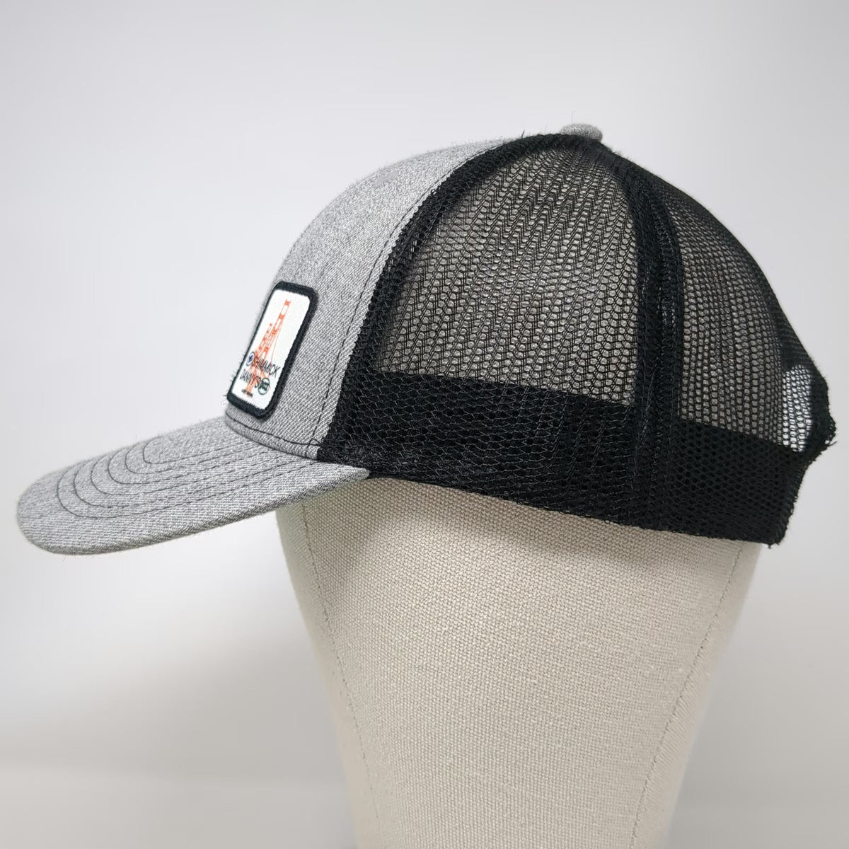 Cap America Gray Trucker Hat One Size Snapback Mesh Shimmick Danny SCCI Patch