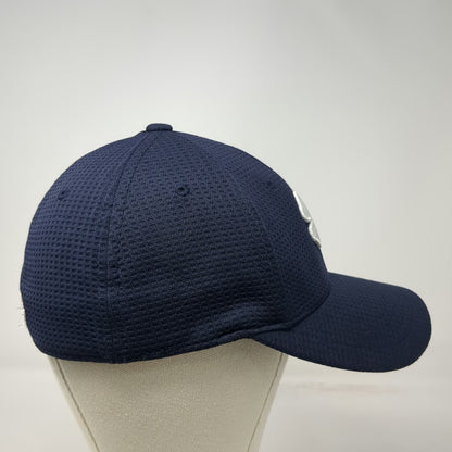 Black Clover Baseball Cap Blue M Memory Fit Four Leaf Clover Live Lucky Hat