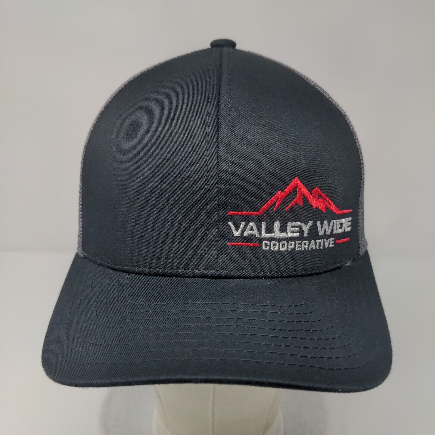 Valley Wide Cooperative Snapback Trucker Hat Black One Size Pacific Headwear