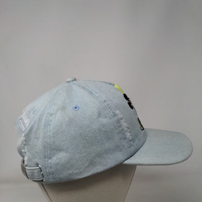 Mickey Mouse Slideback Hat Blue Adult Embroidered Disneyland Resort