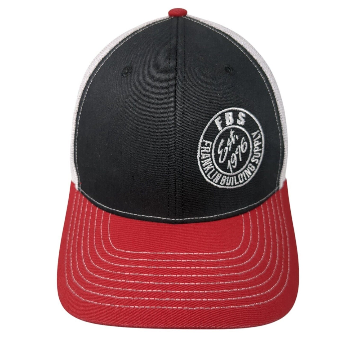 Franklin Building Supply Snapback Trucker Hat Multi One Size Adjustable