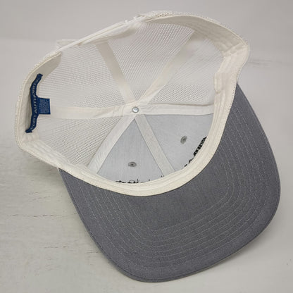 Port Authority Trucker Hat Gray White One Size Alexander Clark Printing Mesh