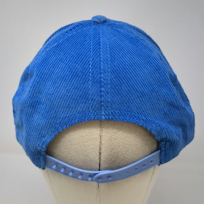 Mountaintop Marketing Trucker Blue One Size Corduroy Fishing Fish Snapback Hat