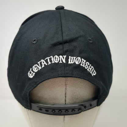 Otto 5 Panel Black Hat One Size Elevation Worship When Wind Meets Fire Snapback