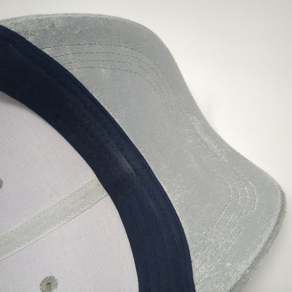 Michael Stars Slideback Baseball Cap Gray One Size Adjustable Metallic Blank