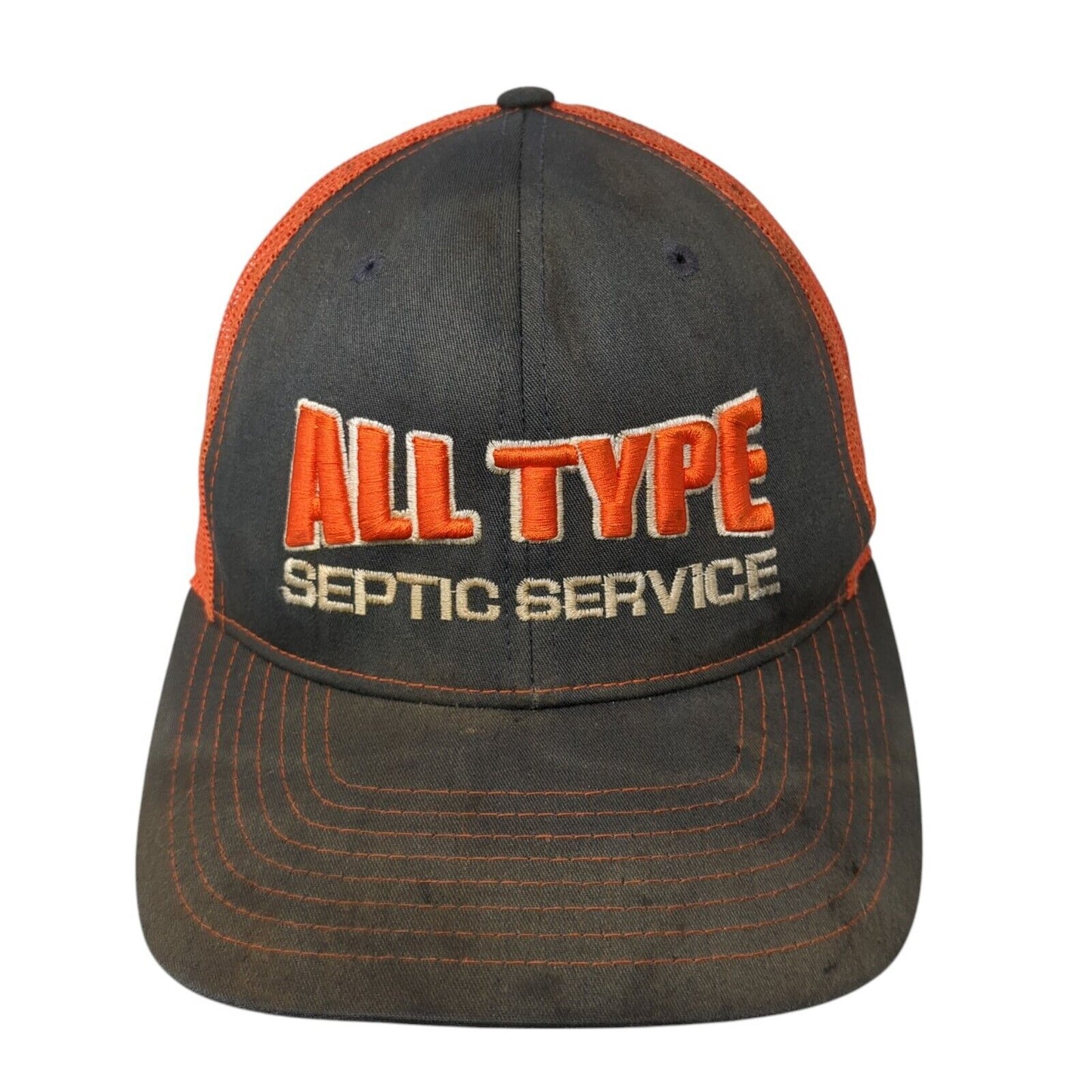 All Type Septic Service Snapback Trucker Hat Multi OS Adjustable Mesh Richardson