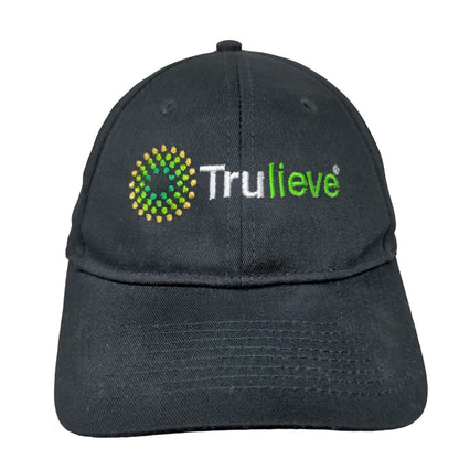 Trulieve Snapback Hat Black OS Adjustable Embroidered 6 Panel Port & Company
