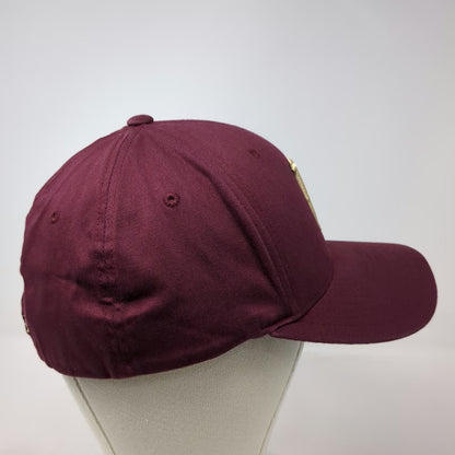 Pacific Headwear Baseball Cap Red 8 Berkeley Letter B Flexfit Embroidered Hat