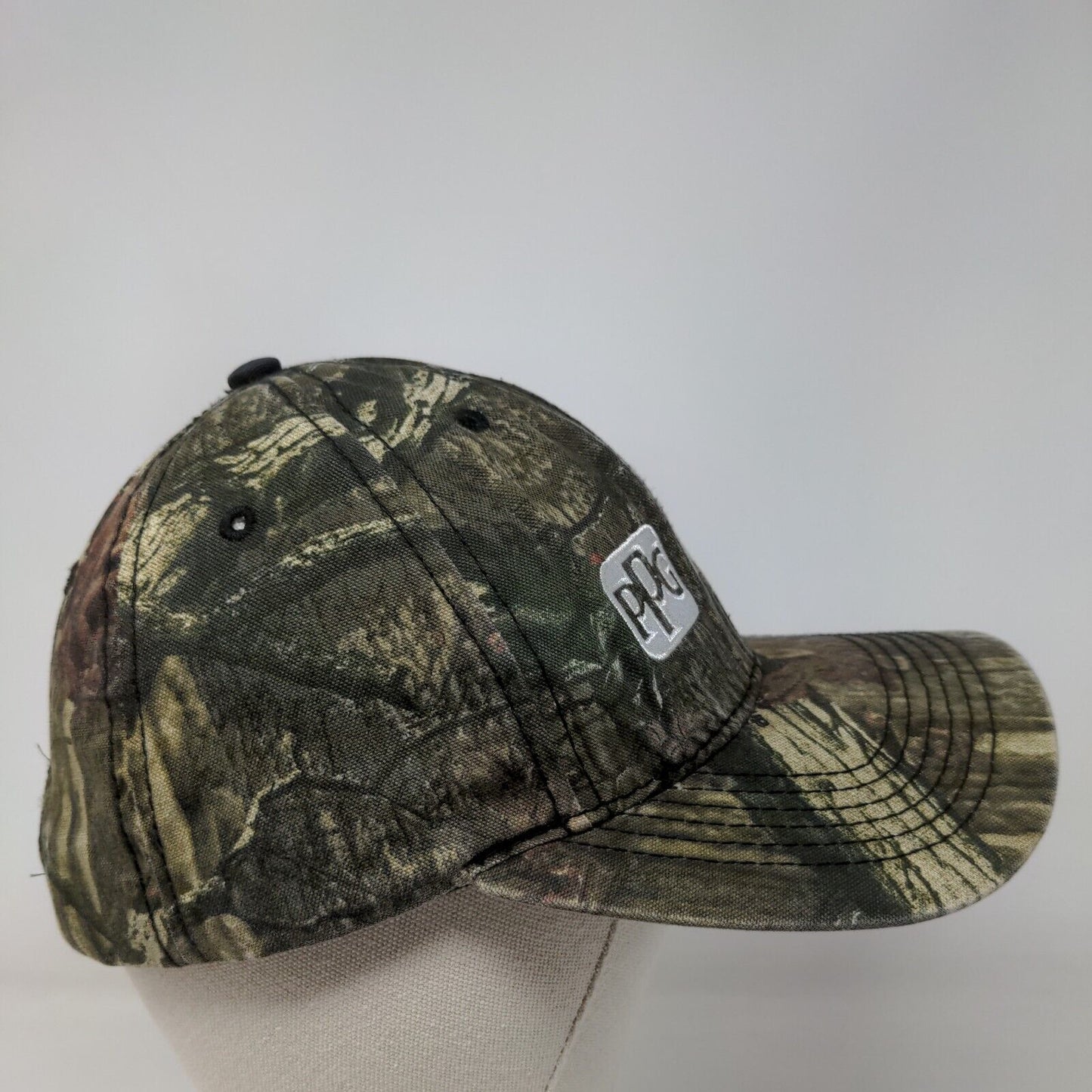 PPG Paints Strapback Hat Camo One Size Embroidered Mossy Oak Break-Up Infinity