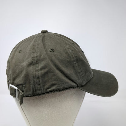 PINK Victoria's Secret Baseball Cap Green One Size P Patch Hat Slideback Cotton