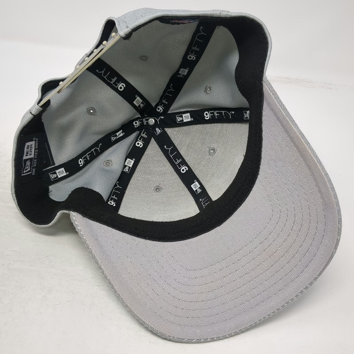 New Era NFL Super Bowl LIII Snapback Gray OS Hat Blue White 9FIFTY LIII Logo