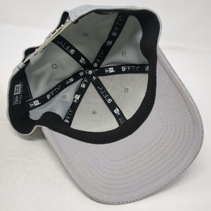 New Era NFL Super Bowl LIII Snapback Gray OS Hat Blue White 9FIFTY LIII Logo
