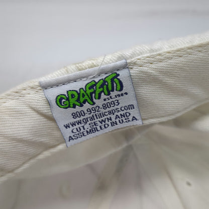 Graffiti Montana Canvas Wagon Hat Baseball Cap White Brown OSFM Realtree Camo