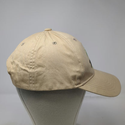 Hawaiian Heads Snapback Beige One Size Maui Palm Trees Embroidered Travel Hat