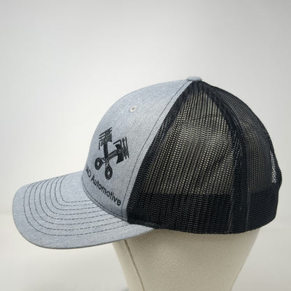 Richardson Trucker Hat Gray One Size L&O Automotive Piston Mesh Snapback Repair
