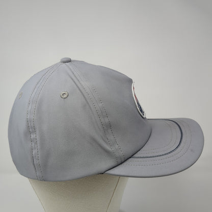 Caterpillar A Tractor Co Patch Snapback Hat Gray One Size Adjustable