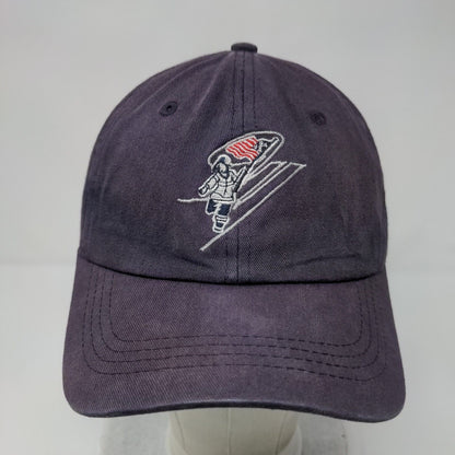 USA Flag Bearer Slideback Hat Blue One Size Adjustable Embroidered Patriotic