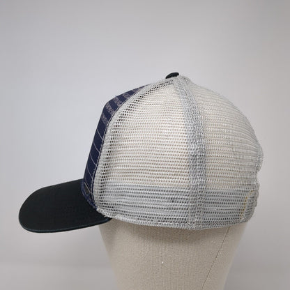 Prana Snapback Trucker Hat Multicolor OS Adjustable Striped 6 Panel Mesh Back