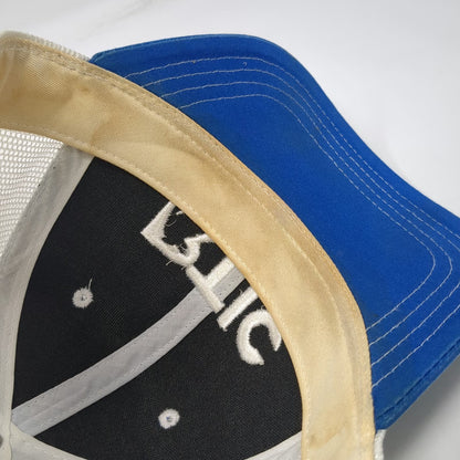 RTIC Trucker Hat Blue White One Size Mesh Back Snapback Logo Adjustable Outdoors