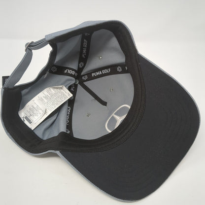 Mercedes-Benz Puma Golf Slideback Hat Gray One Size Adjustable Solid