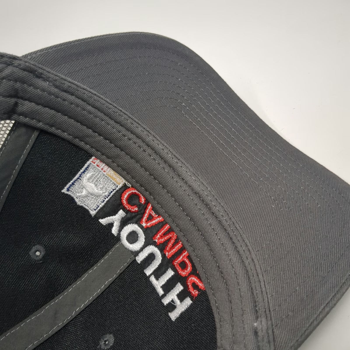 The Game Trucker Hat Gray One Size Youth Camps Rodeo Starts Here Snapback