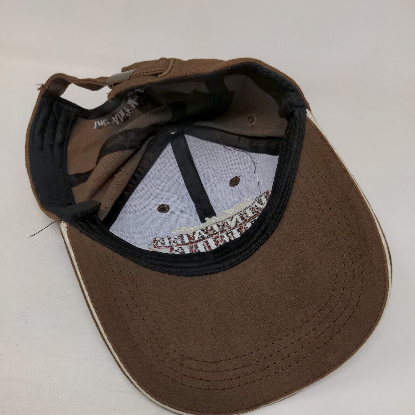 Authentic Vintage Dude This Ain't My First Rodeo Slideback Hat Brown One Size