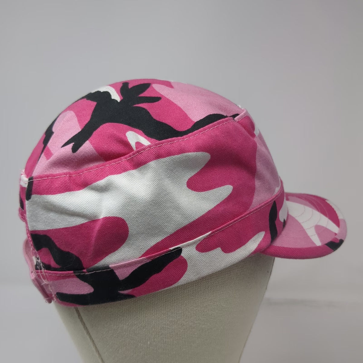 Rothco Pink Army Cap One Size Camouflage Adjustable Strapback Cadet Hat