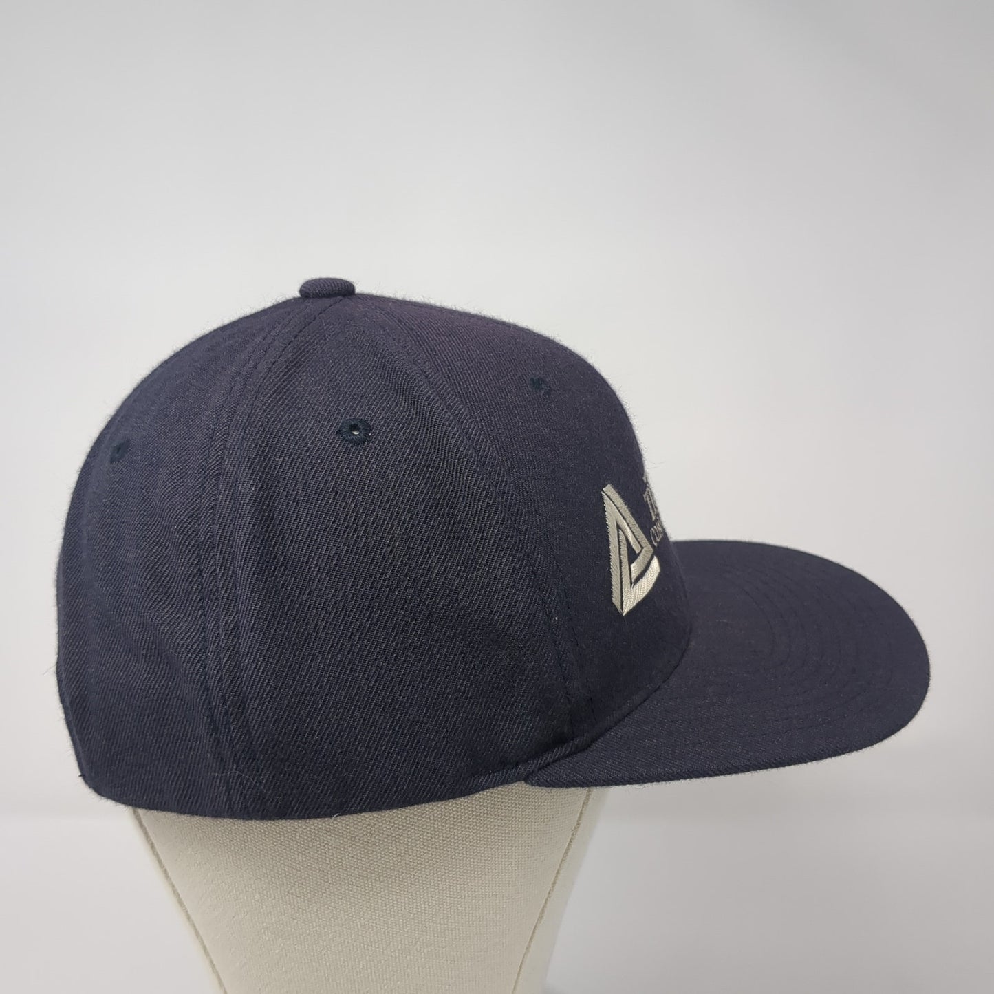 TriVista-Inc Commercial Contractors Snapback Hat Blue One Size Classics Yupoong