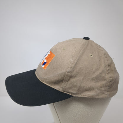 Roadway Express Slideback Hat Brown One Size Adjustable Colorblock