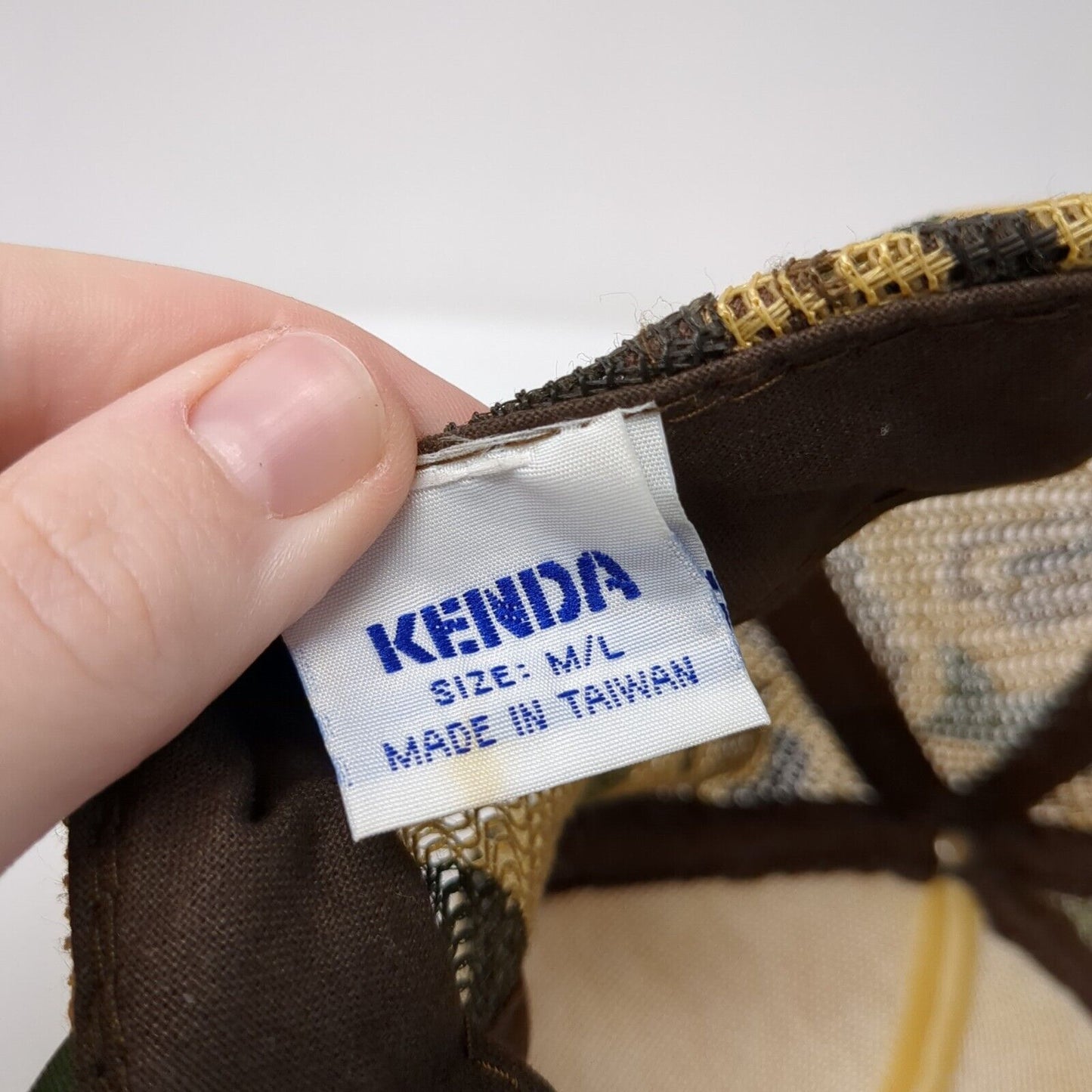 The 'Nam Snapback Mesh Back Trucker Hat Camo M/L Adjustable Kenda