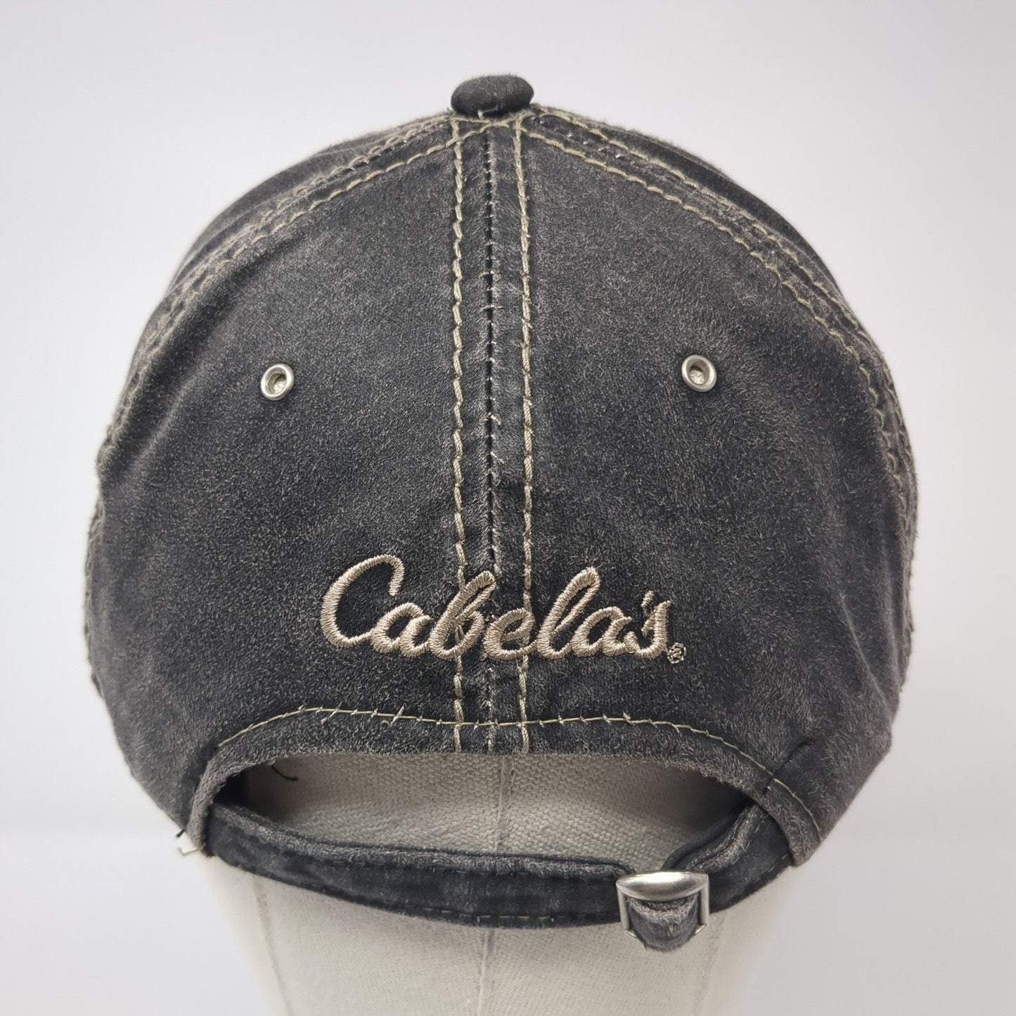 Cabela's Boise Idaho Slideback Hat Gray One Size Embroidered Adjustable