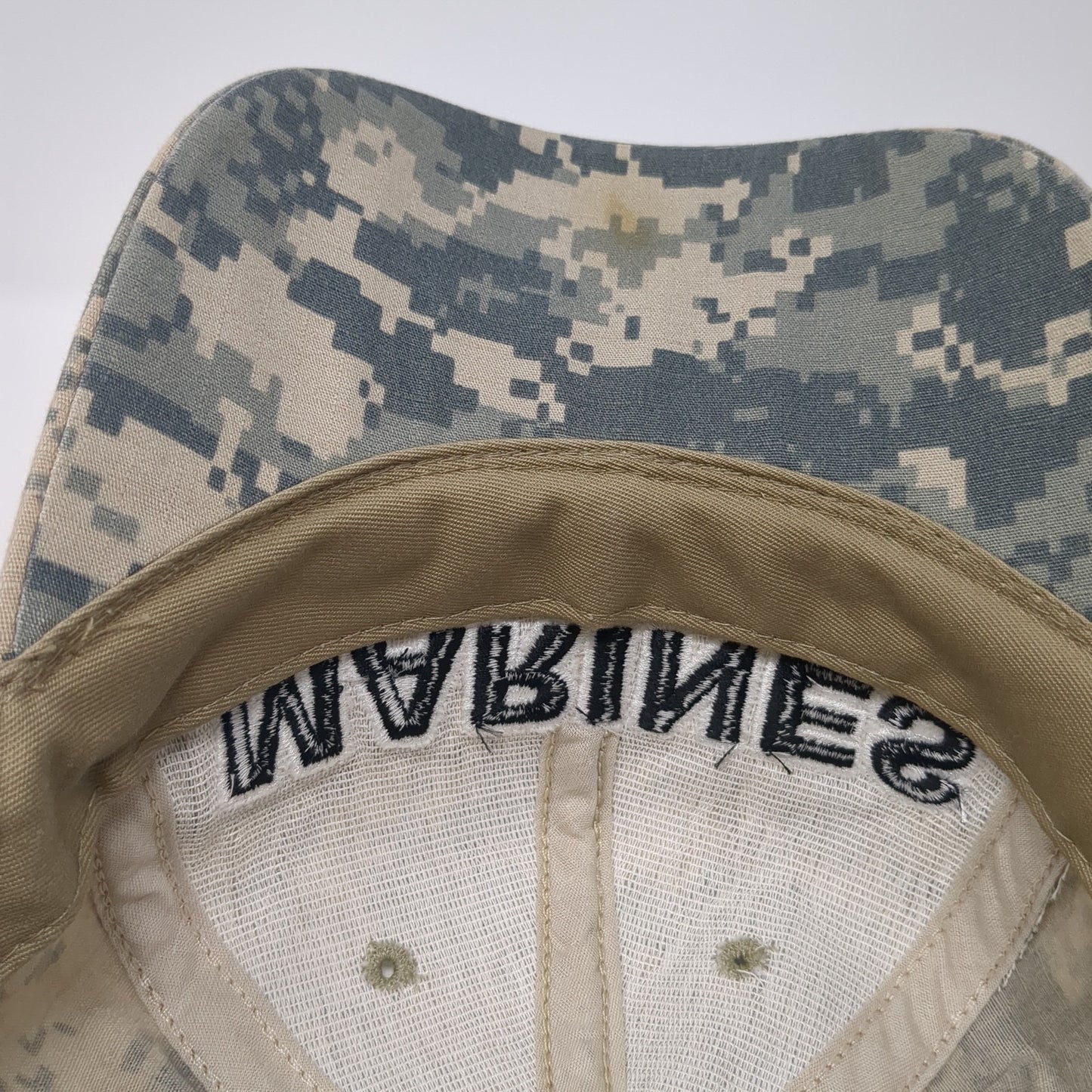 Marines Strapback Baseball Cap Multicolor OS Adjustable Embroidered 6 Panel