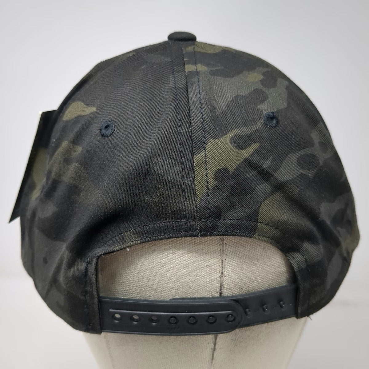 Yupoong Snapback Black One Size GCU Purple Multicam Camo Flat Brim Classics Hat