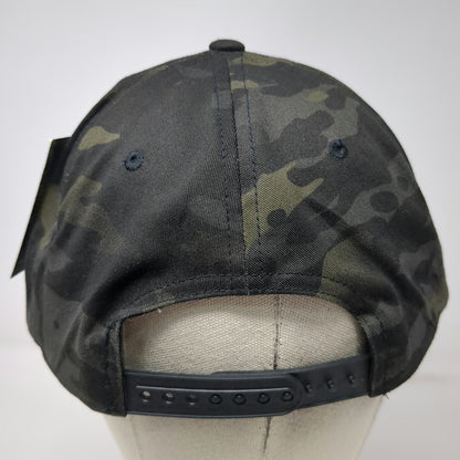 Yupoong Snapback Black One Size GCU Purple Multicam Camo Flat Brim Classics Hat