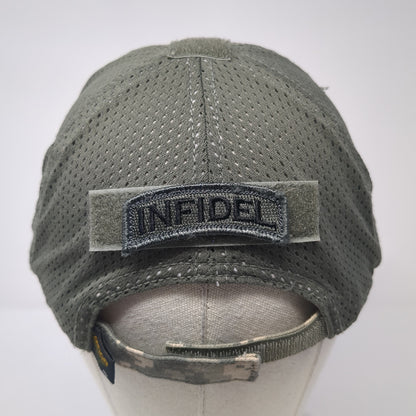 Condor Infidel Strapback Baseball Cap Multicolor OS Adjustable Camouflage Patch