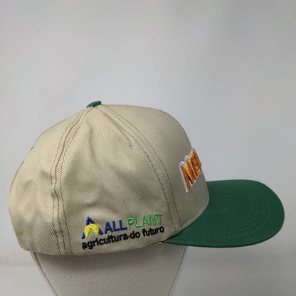 Meridom All Plant Snapback Hat Multicolor OS Adjustable Embroidered Brazil Flag
