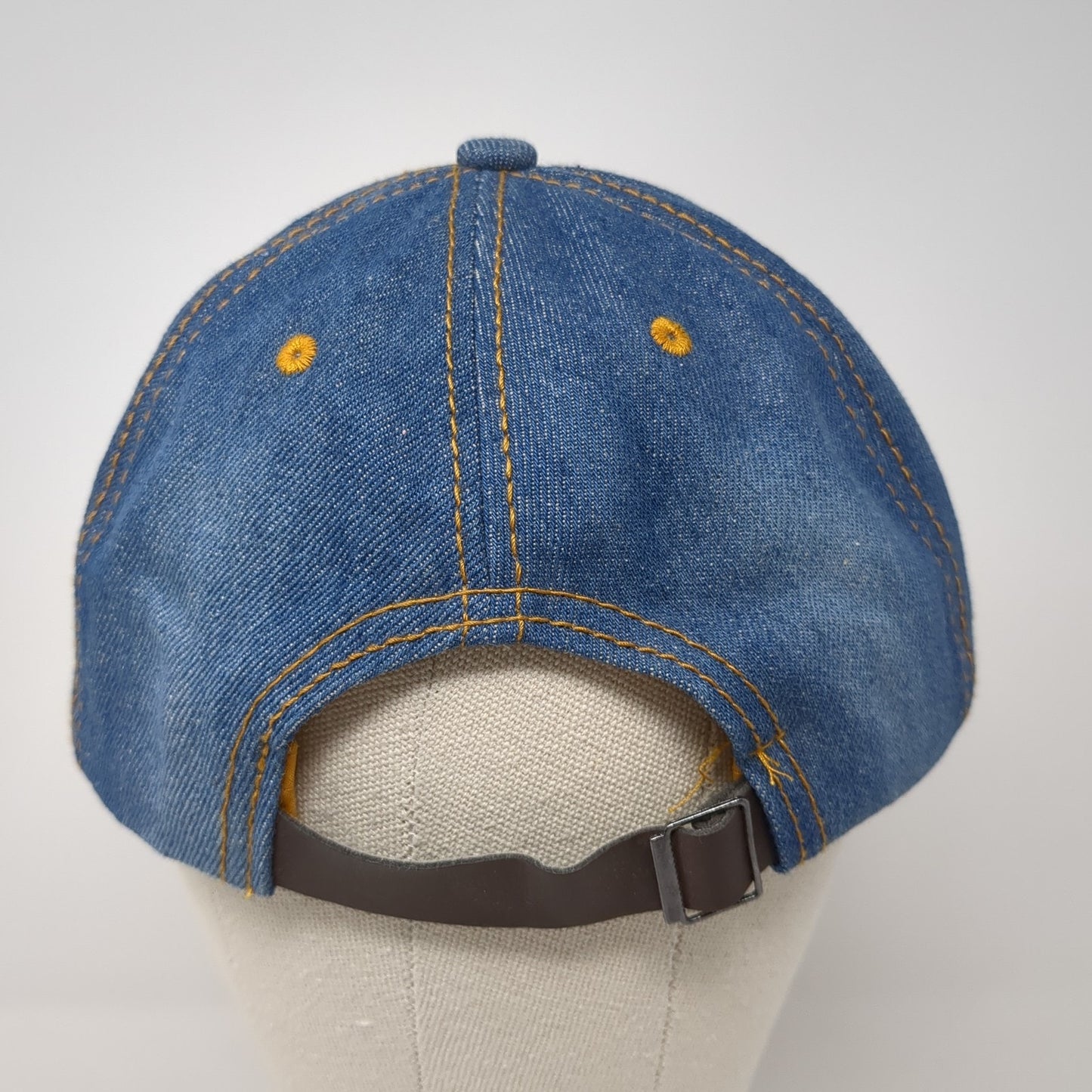 Boss Slideback Baseball Cap Blue One Size Adjustable Rhinestone Magid Hats