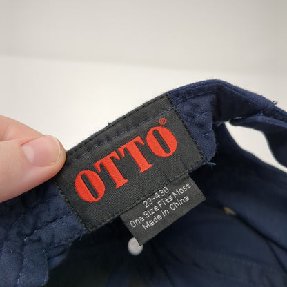 Price & Sons Seed Strapback Hat Blue One Size Let Us Help You Grow Otto