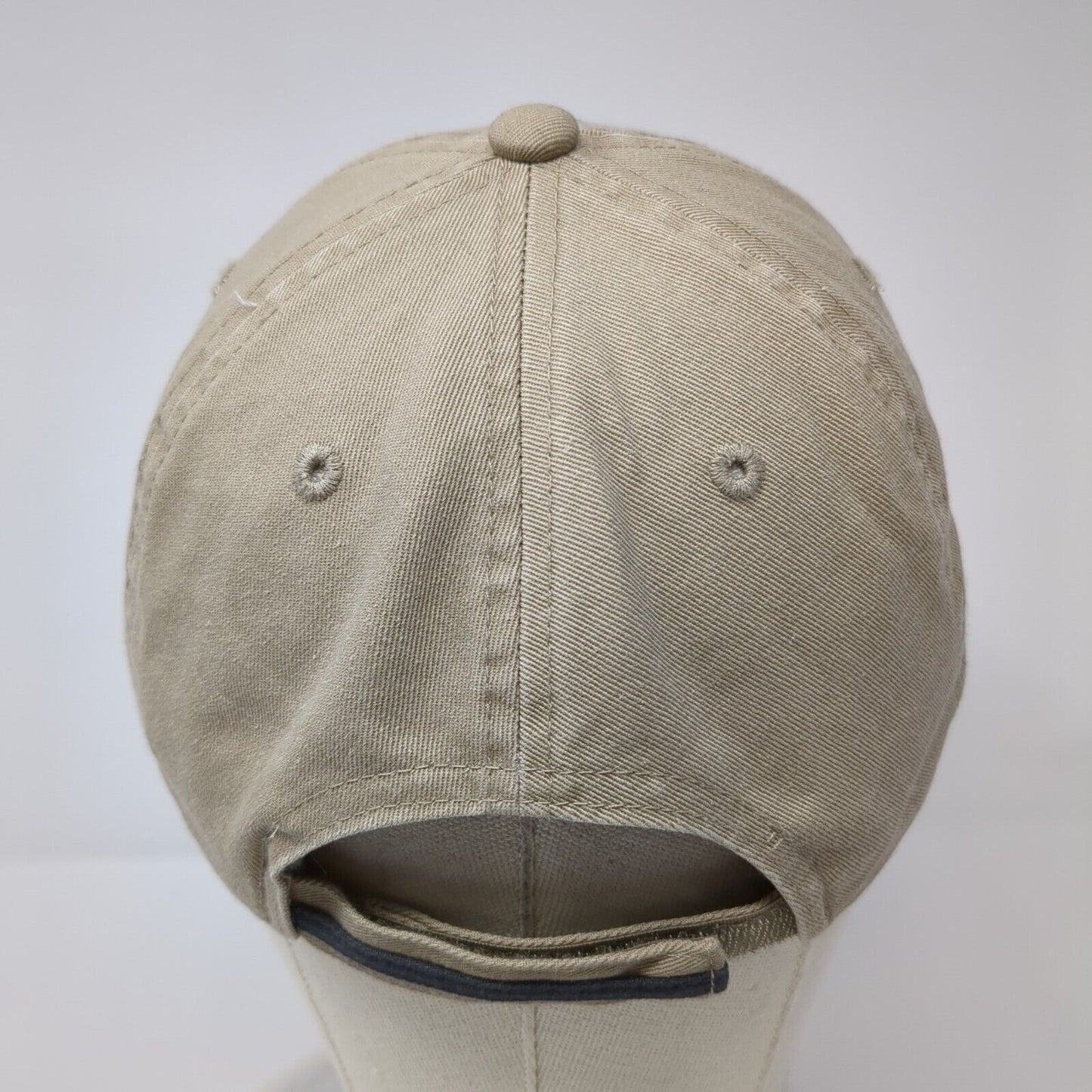 Grizzly & Wolf Discovery Center Strapback Hat Tan One Size Port Authority