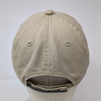 Grizzly & Wolf Discovery Center Strapback Hat Tan One Size Port Authority