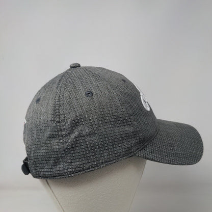 Callaway Odyssey Strapback Hat Gray One Size Embroidered Adjustable