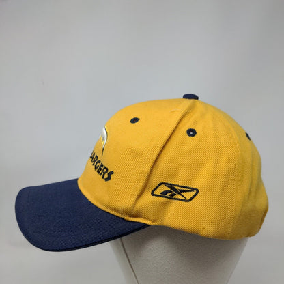 Los Angeles Chargers Strapback Hat Yellow OSFA Embroidered Logo Adjustable Wool