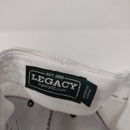 Shore Lodge McCall Idaho Snapback Trucker Hat Gray OSFA Mesh Back Legacy