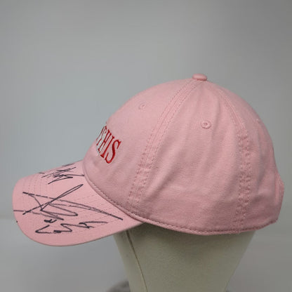Otto Baseball Cap Pink One Size Autographed Kiss This Aaron Tippin Country Hat
