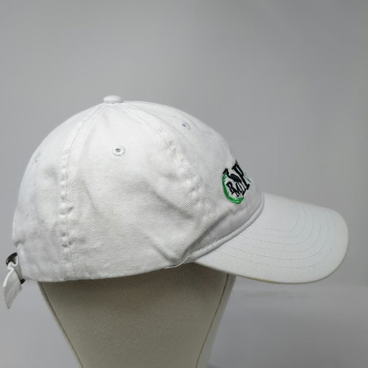 Fersten Worldwide White Baseball Cap One Size Parkside Marina Embroidered Hat