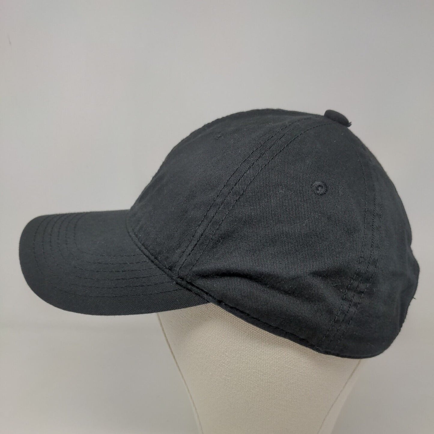 Unbranded Men's Slideback Hat Black Size OSFM Embroidered 100% Cotton PH Logo