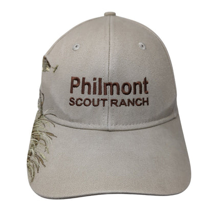 Philmont Scout Ranch Strapback Hat Tan One Size Adjustable Dri-Duck